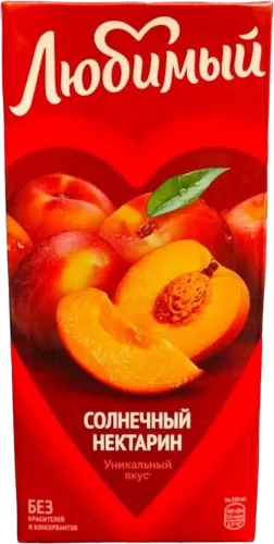Juice Apple-Peach Lyubimy