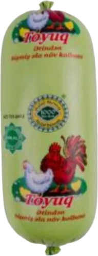 Kolbasa Halal Nemet qaynadılmış toyuq ətindən