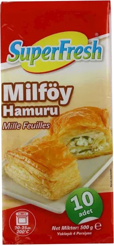 Frozen dough Mille-Feuille