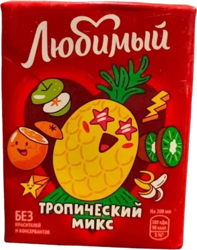 Tropical mix juice Lyubimy