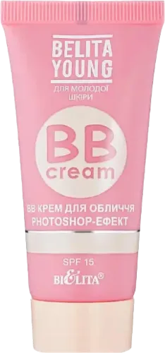 Face cream Photoshop-effect for young skin SPF15