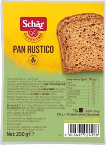 Bread Schar Pan Rustico