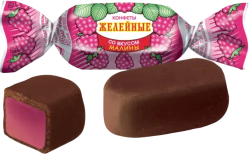 Candies Rot Front Jelly Raspberry