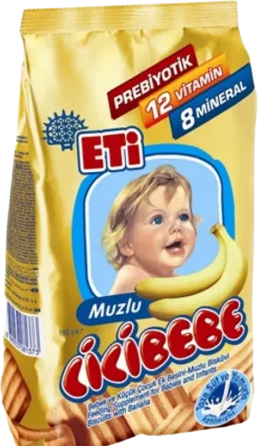 Печенье Cici Bebe Банановое 6+