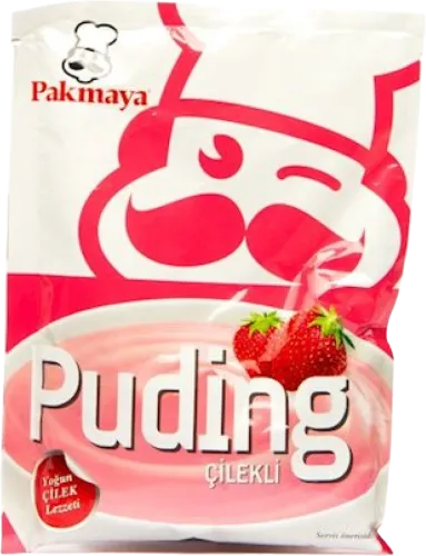 Пудинг клубничный