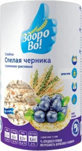 Рисовые Хлебцы с Черной Смородиной