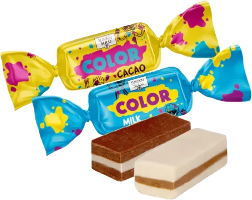 Color Cocoa & Milk Gummy Candy