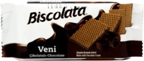 Biscolata Вафли Veni шоколадные