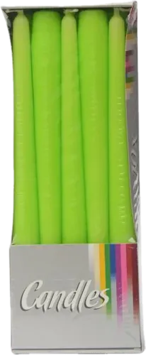 Taper Candle Lime Green