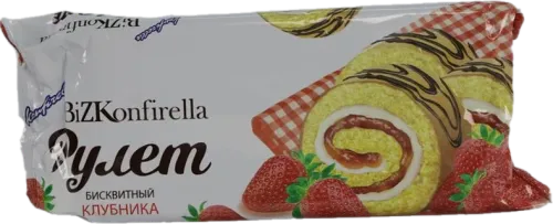 Bizkonfirella Strawberry Roll