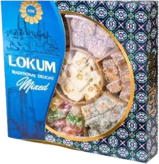 Mixed Turkish Delight with Nuts