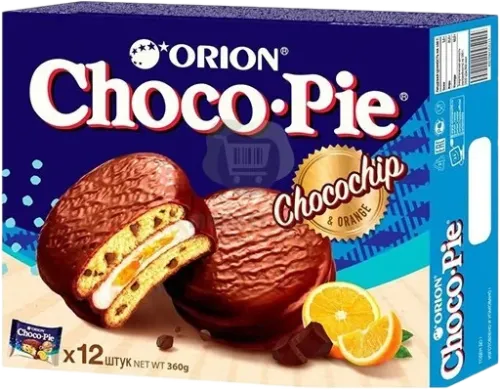 Choco Pie Şokolad parçacıklı
