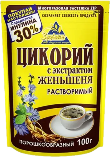 Цикорий с женьшенем