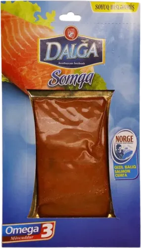 Salmon Fillet Slices Vacuum Packed