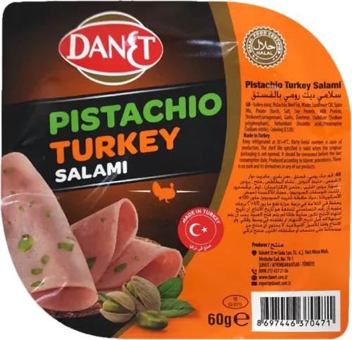 Turkey Sausage with Pistachios
