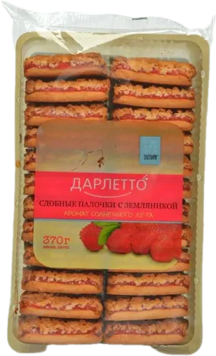 Клубничное печенье