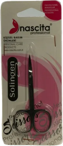 Chrome Nail Scissors in Box