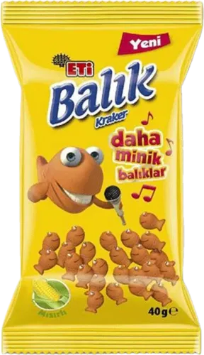 Balıq qarğıdalılı kreker