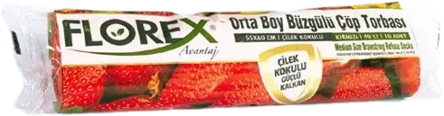 Florex Мусорные пакеты с ароматом клубники