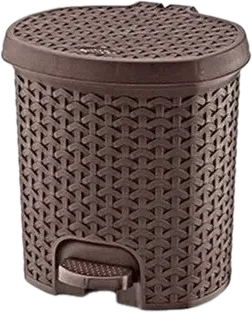Rattan Waste Bin