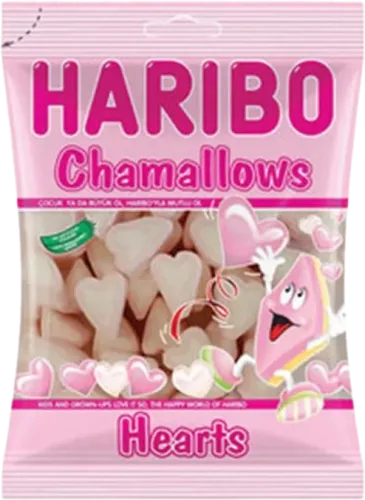Chamallows Hearts Jelly Beans
