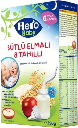 8 Cereal Milk Porridge with Apple