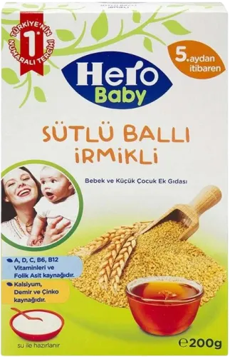 Milk Honey Semolina Porridge