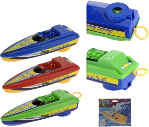 Pull-back Boat Toy