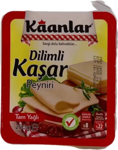 Dilimlənmiş kaşar pendiri