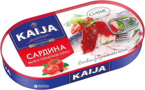 Sardine Fillets in Tomato Sauce