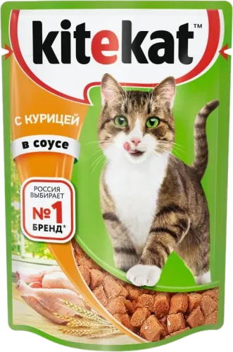 Корм для кошек с курицей