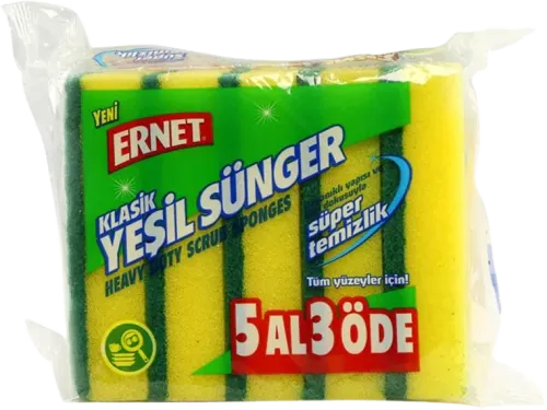Classic Dish Sponge Green