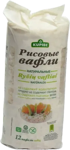 Рисовые хлебцы натуральные Kupiec