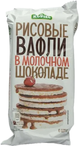 Рисовый вафля Kupiec с молочным шоколадом