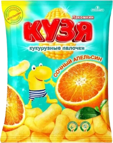 Кукурузные палочки апельсиновые