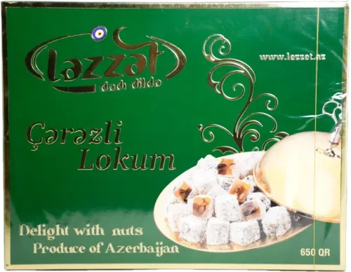 Turkish Delight with Nuts