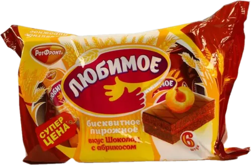 Lyubimoe Vkus Chocolate Plum Biscuit