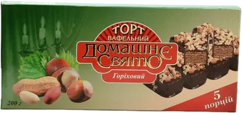 Fındıqlı vaflı tort