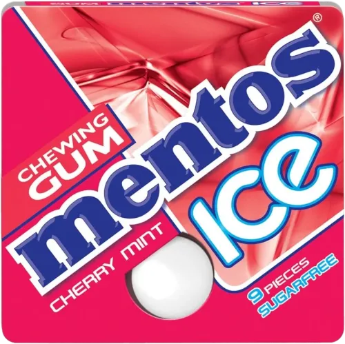 Жевательная резинка Mentos Ice Вишня-Мята