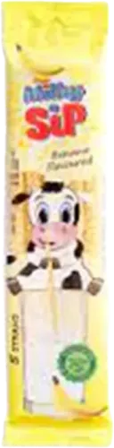 Banana Milk Straw