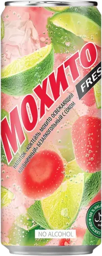 Клубничный Коктейль Банка