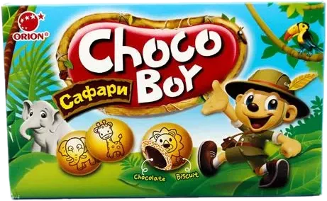 Choco Boy Safari Biscuit