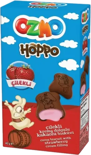 Hoppo Бисквит Клубничный