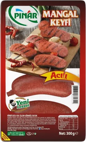 Acılı Hind Turkey Sucuğu