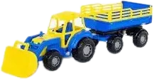 Polesye Master Tractor with Trailer