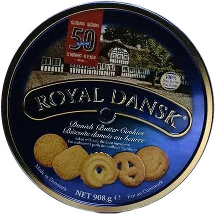 Royal Dansk Butter Cookies White