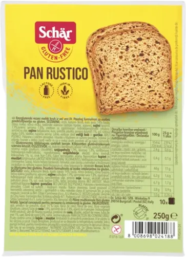 Pan Rustico Gluten-Free Bread