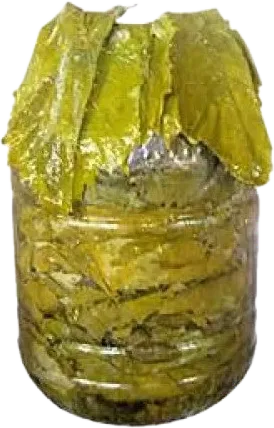 Shani Duzlu Ağ Üzüm Yarpağı