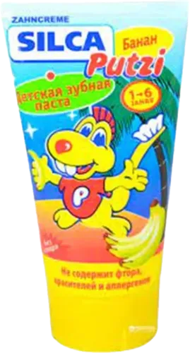 Uşaqlar üçün diş pastası Bananlı