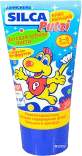 Uşaqlar üçün diş pastası Kalsiumlu